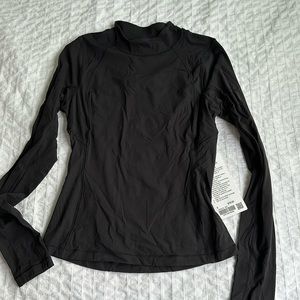Lululemon Nulux Mock Neck Long Sleeve